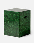 Made Goods Adonis Faux Malachite Stool