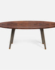 Made Goods Alder Oval Dining Table in Ash Veneer Top