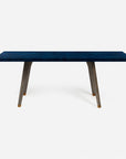 Made Goods Alder Rectangular Dining Table in Faux Horn