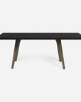 Made Goods Alder Rectangular Dining Table in Faux Horn