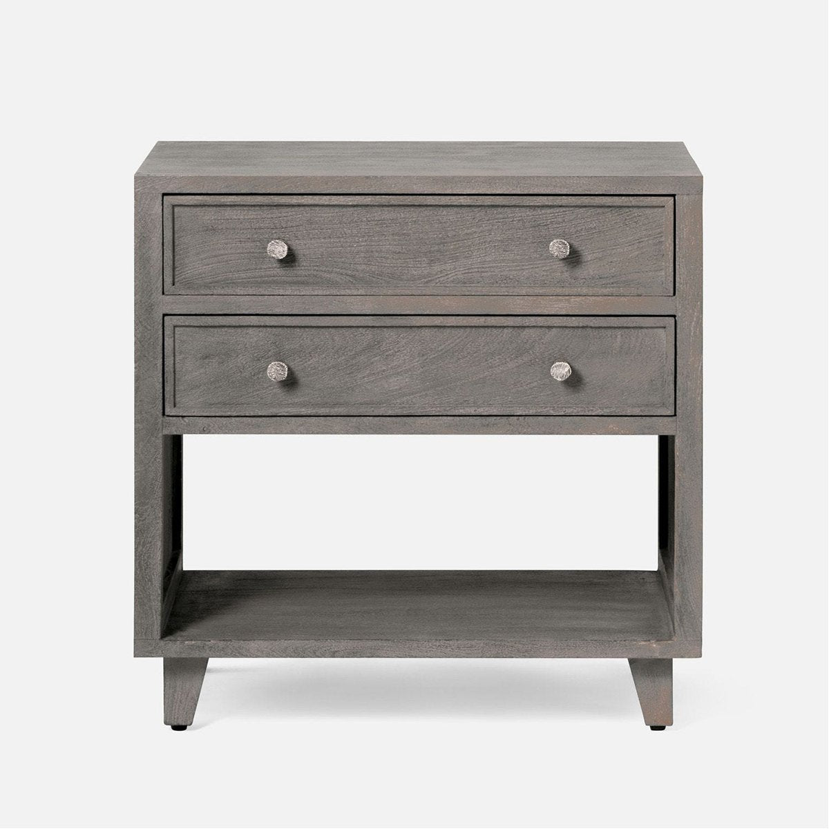 Made Goods Allesandro Boxy Mango Wood Double Nightstand