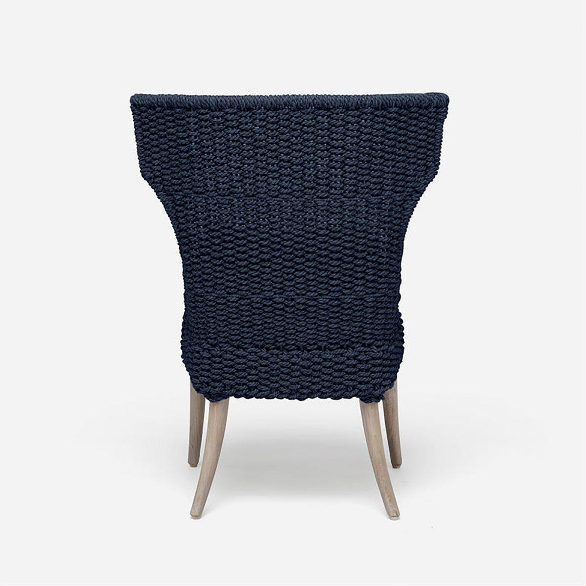 Made Goods Arla Faux Rope Outdoor Dining Chair in Alsek Fabric