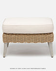 Made Goods Arla Faux Rope Outdoor Ottoman in Alsek Fabric