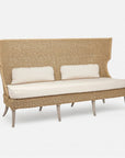 Made Goods Arla Faux Rope Outdoor Sofa in Volta Fabric