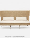 Made Goods Arla Faux Rope Outdoor Sofa in Alsek Fabric