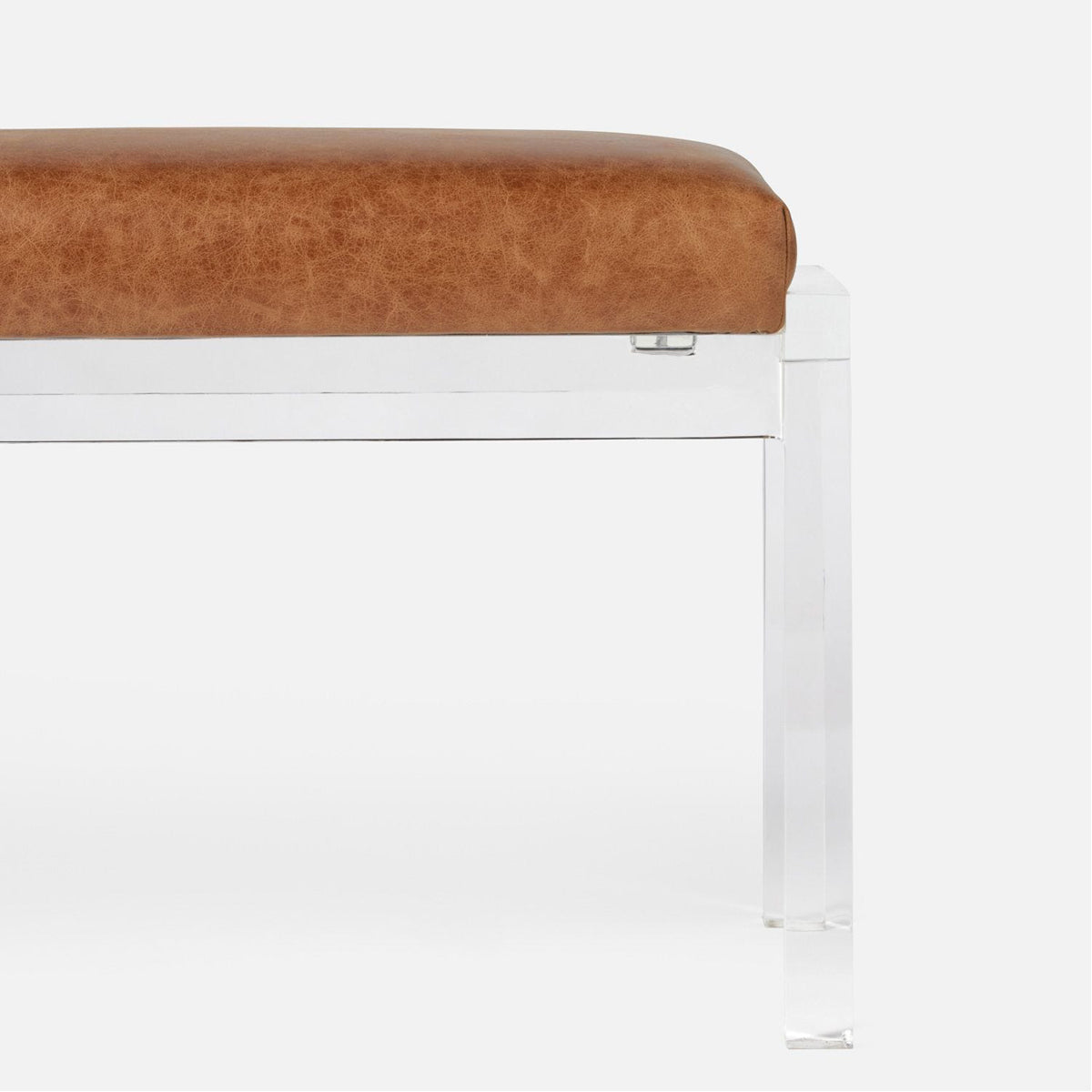 Made Goods Artem Double Upholstered Bench in Alsek Fabric