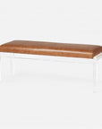 Made Goods Artem Double Upholstered Bench in Hair-On-Hide