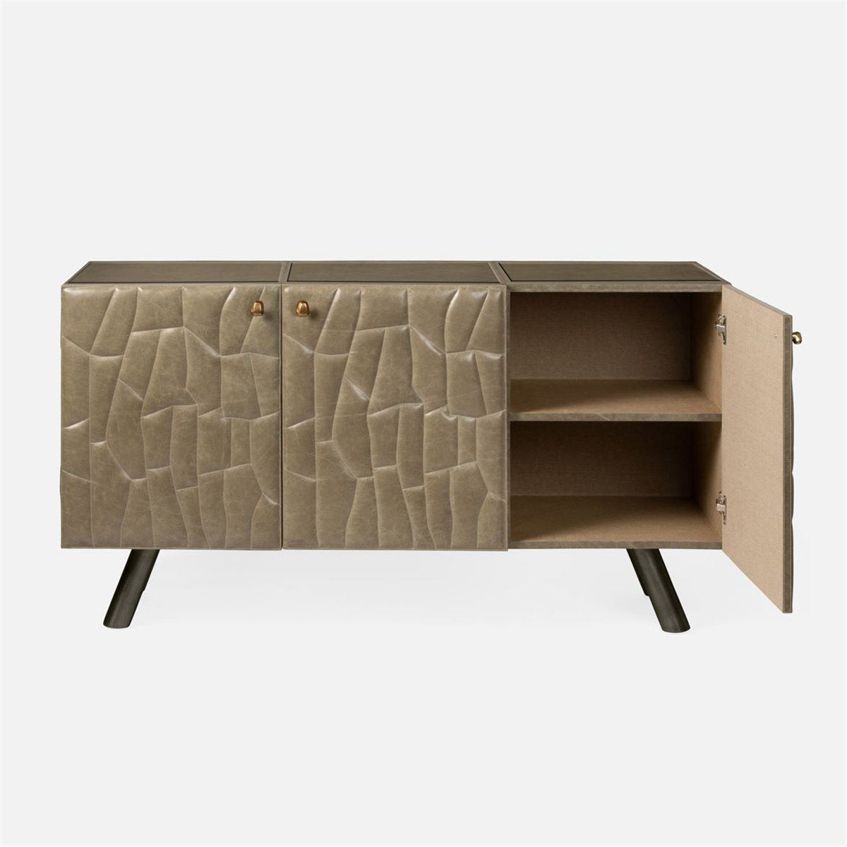 Made Goods Atlas Full-Grain Leather Buffet