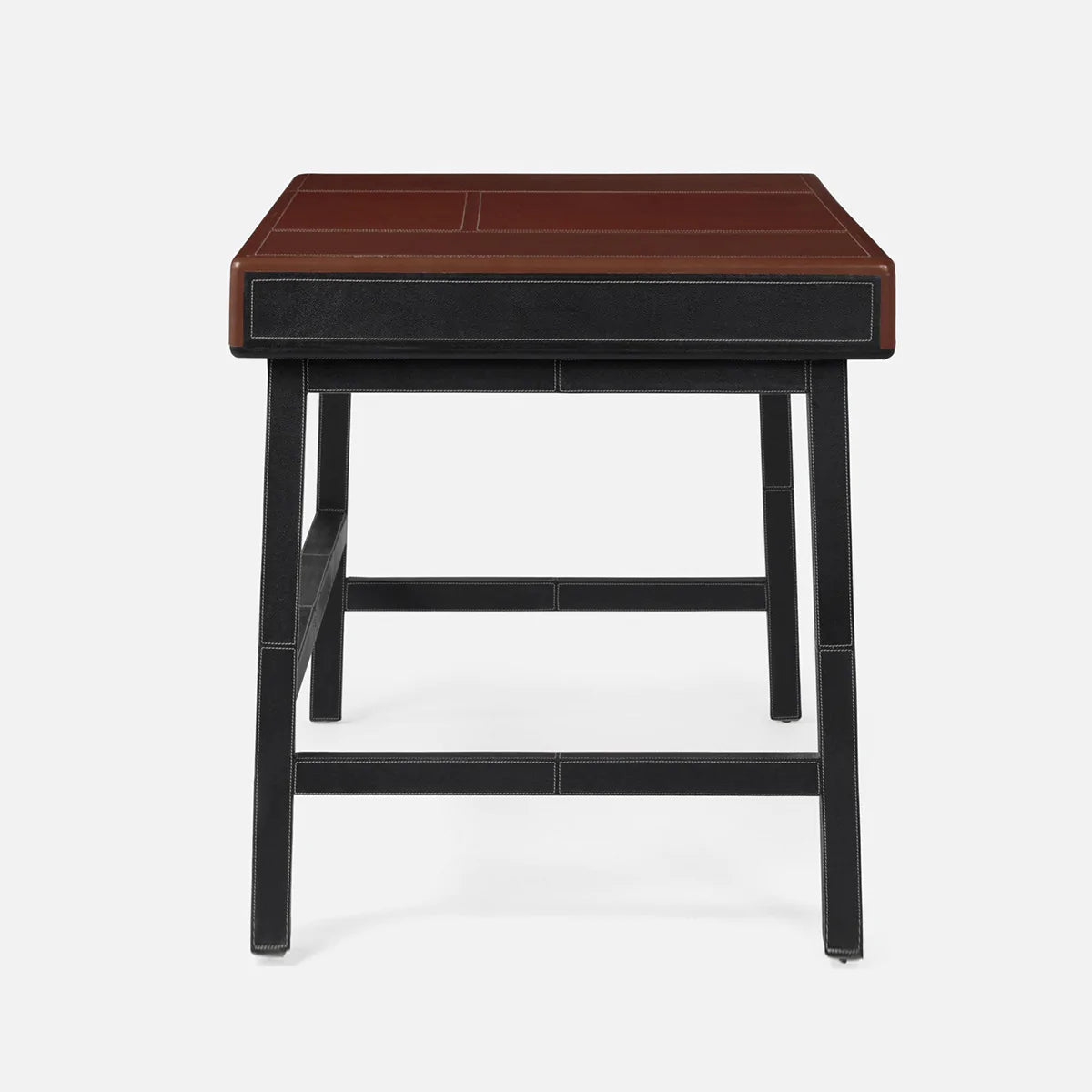 Made Goods Axton 64-Inch Traditional Leather Desk