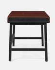 Made Goods Axton 64-Inch Traditional Leather Desk