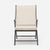 Made Goods Balta Metal Outdoor Dining Chair, Weser Fabric