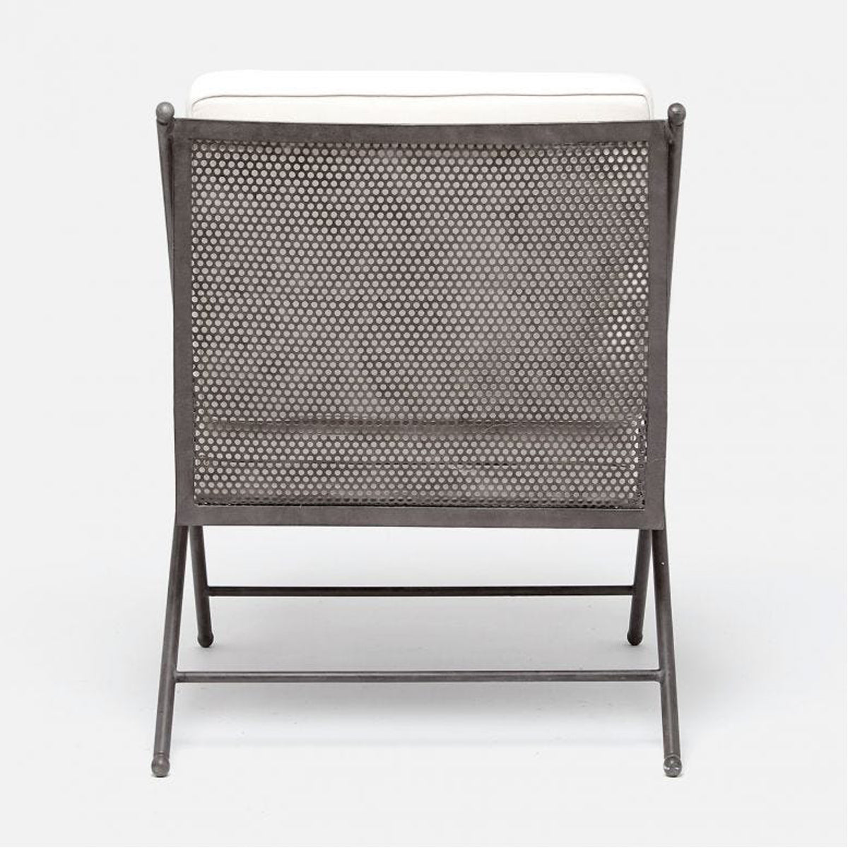 Made Goods Balta Metal XL Outdoor Lounge Chair, Weser Fabric