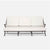 Made Goods Balta Metal Outdoor Sofa, Volta Fabric