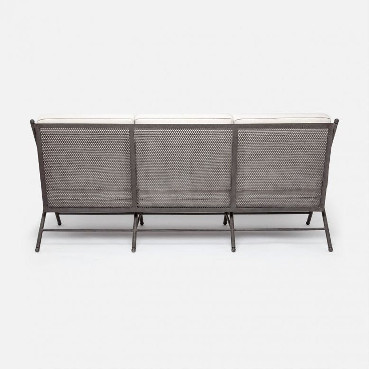 Made Goods Balta Metal Outdoor Sofa, Weser Fabric