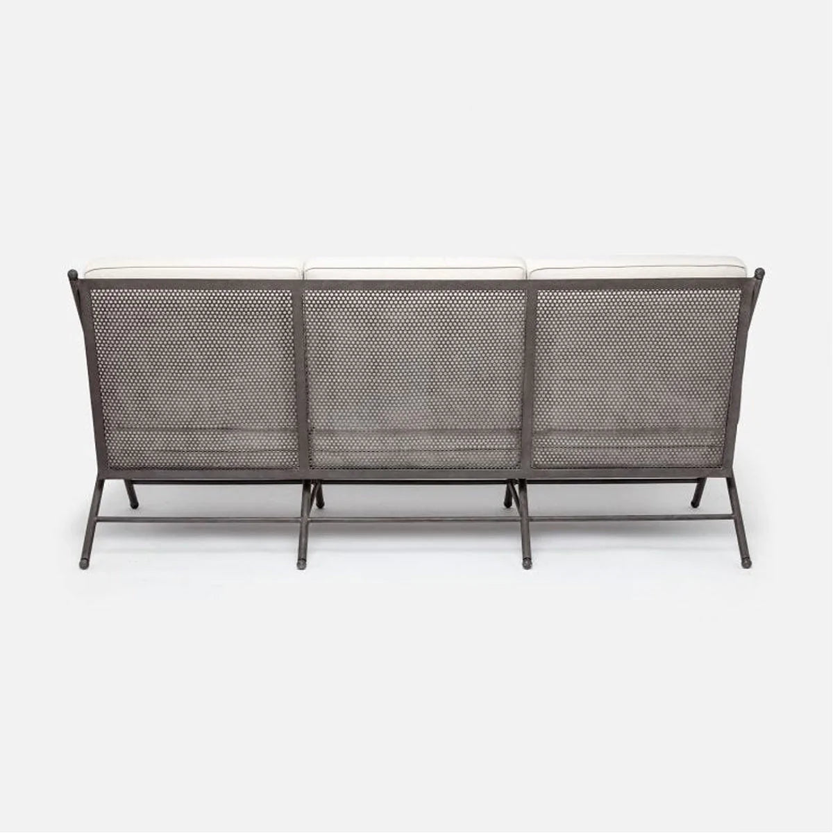 Made Goods Balta Metal Outdoor Sofa, Alsek Fabric