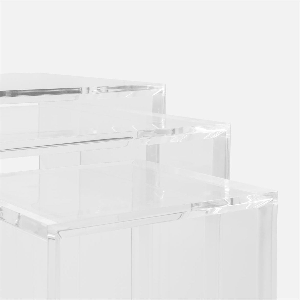 Made Goods Beckham Acrylic Nesting Tables