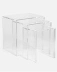 Made Goods Beckham Acrylic Nesting Tables