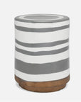 Made Goods Belda Round Ceramic Outdoor Stool