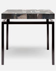 Made Goods Benjamin Floating Leg Side Table in Petrified Wood