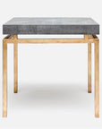 Made Goods Benjamin Floating Leg Side Table in Faux Shagreen