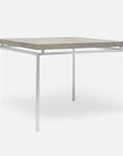 Made Goods Benjamin Floating Leg Game Table in Faux Shagreen Top