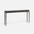 Made Goods Benjamin Floating Leg Console Table in Faux Linen Top