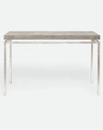 Made Goods Benjamin Floating Leg Console Table in Faux Shagreen Top