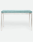 Made Goods Benjamin Floating Leg Console Table in Faux Shagreen Top