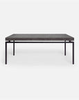 Made Goods Benjamin Floating Leg 48-Inch Coffee Table in Faux Linen