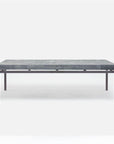 Made Goods Benjamin Floating Leg 52-Inch Coffee Table in Faux Shagreen Top