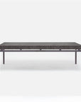 Made Goods Benjamin Floating Leg 52-Inch Coffee Table in Faux Linen