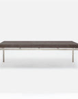 Made Goods Benjamin Floating Leg 52-Inch Coffee Table in Faux Shagreen Top