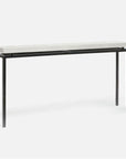 Made Goods Benjamin Floating Leg Console Table in Faux Shagreen Top