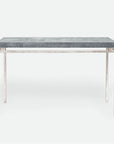 Made Goods Benjamin Floating Leg Console Table in Faux Shagreen Top