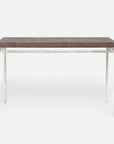 Made Goods Benjamin Floating Leg Console Table in Faux Shagreen Top