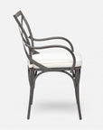 Made Goods Beverly X-Back Outdoor Chair in Havel Performance Velvet