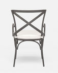 Made Goods Beverly X-Back Outdoor Chair in Havel Performance Velvet