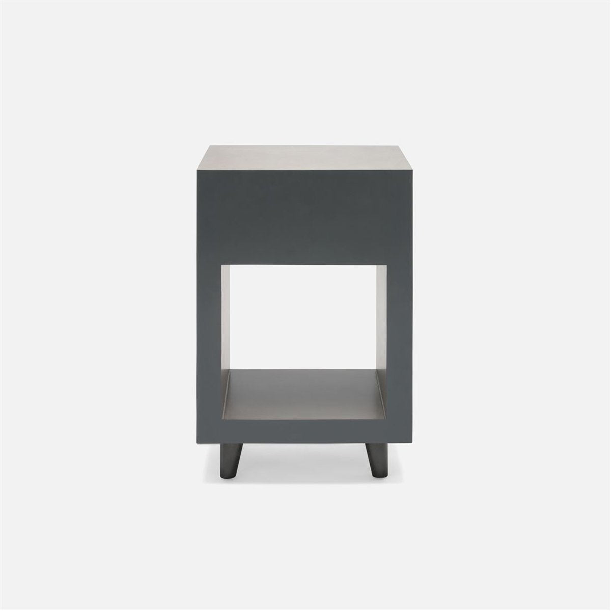 Made Goods Blaine Faux Canvas Single Nightstand