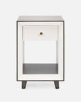 Made Goods Blaine Faux Canvas Single Nightstand