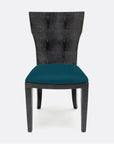 Made Goods Blair Vintage Faux Shagreen Chair in Liard Cotton Velvet