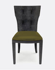 Made Goods Blair Vintage Faux Shagreen Chair in Liard Cotton Velvet