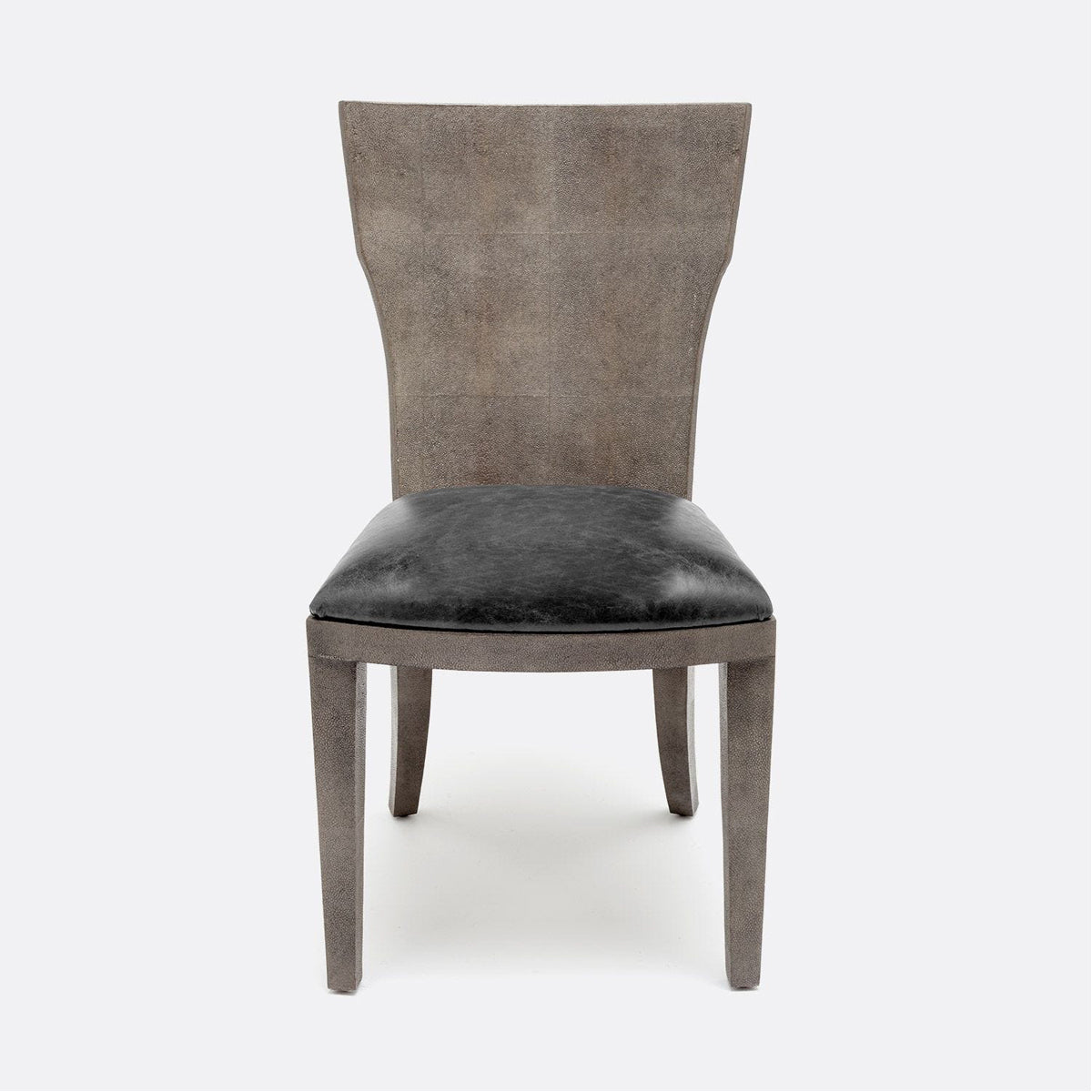 Made Goods Blair Vintage Faux Shagreen Chair in Havel Velvet