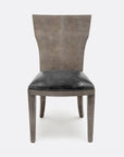 Made Goods Blair Vintage Faux Shagreen Chair in Havel Velvet