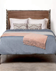 Made Goods Brennan Textured Bed in Havel Velvet