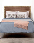 Made Goods Brennan Textured Bed in Havel Velvet