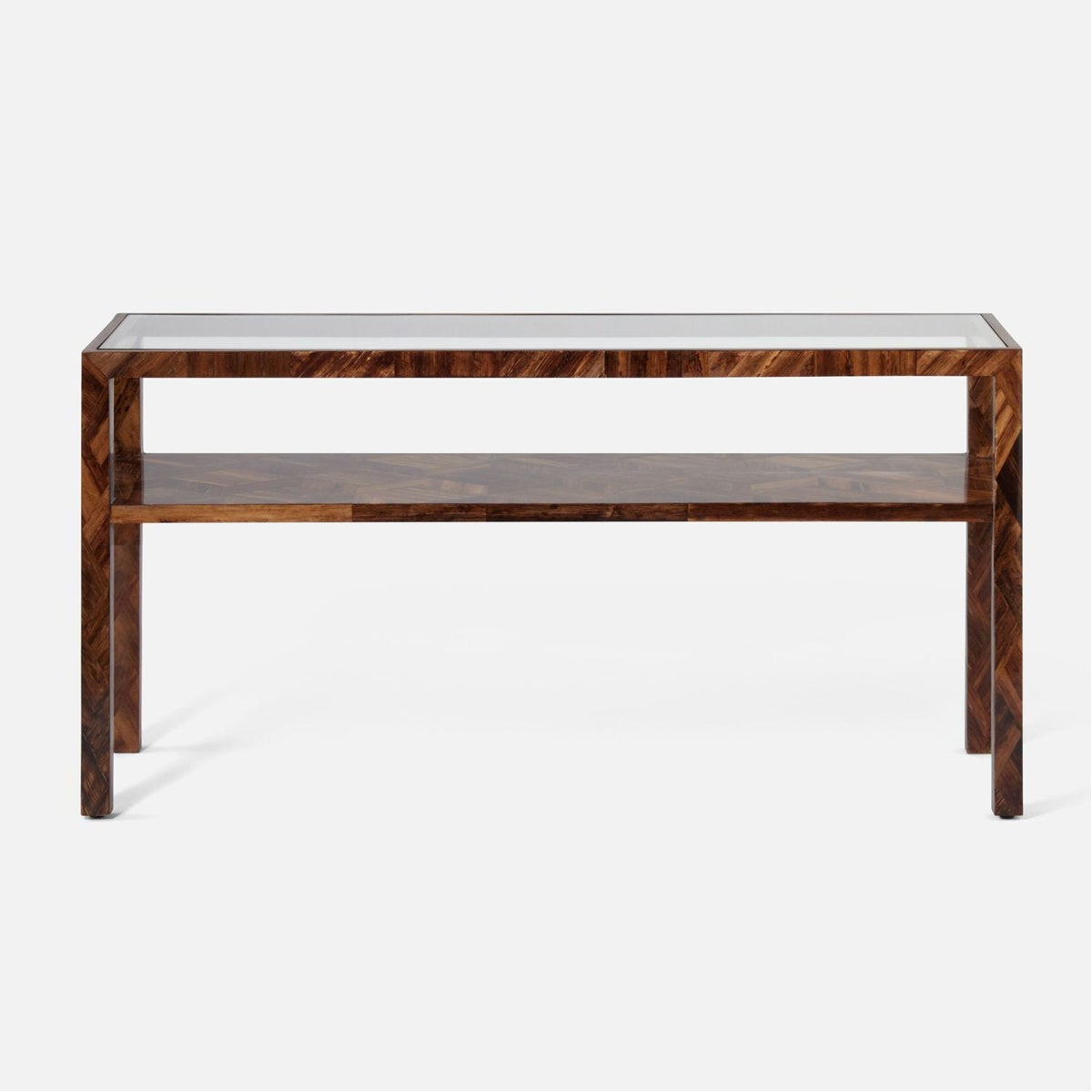 Made Goods Brindley Parquetery Console Table