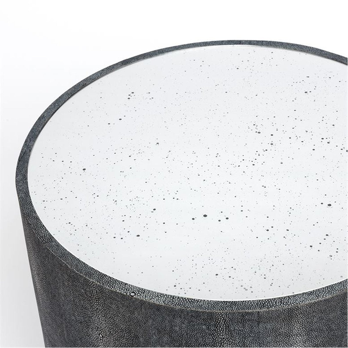 Made Goods Cara Realistic Faux Shagreen Side Table