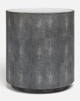 Made Goods Cara Realistic Faux Shagreen Side Table