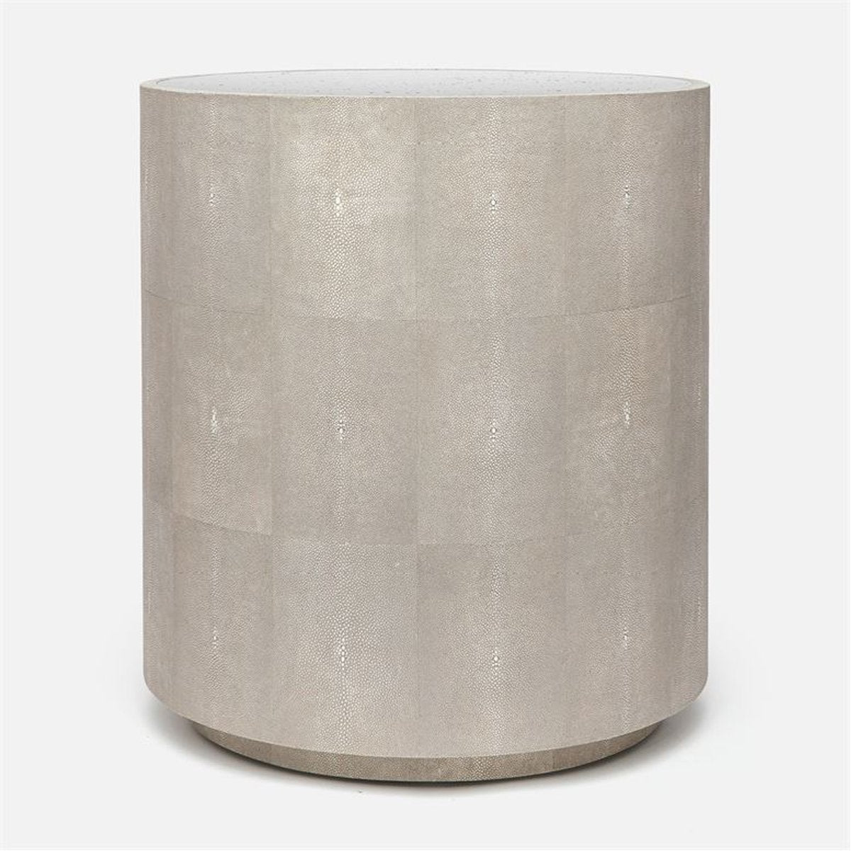 Made Goods Cara Realistic Faux Shagreen Side Table