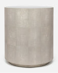 Made Goods Cara Realistic Faux Shagreen Side Table